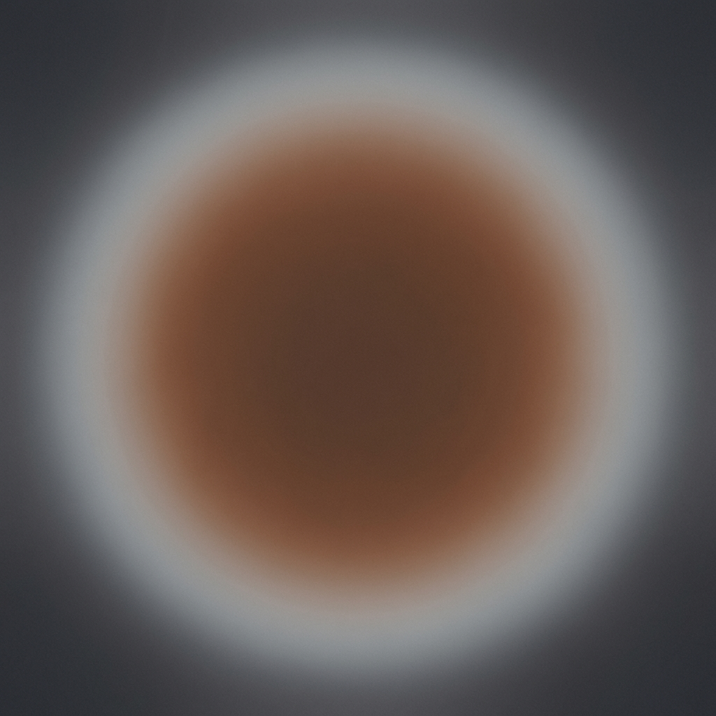 Kreis mit verschwommenem Rand